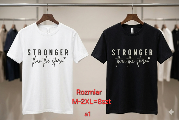Bluzki damskie Roz M-2XL, Mix Kolor Paczka 8 szt